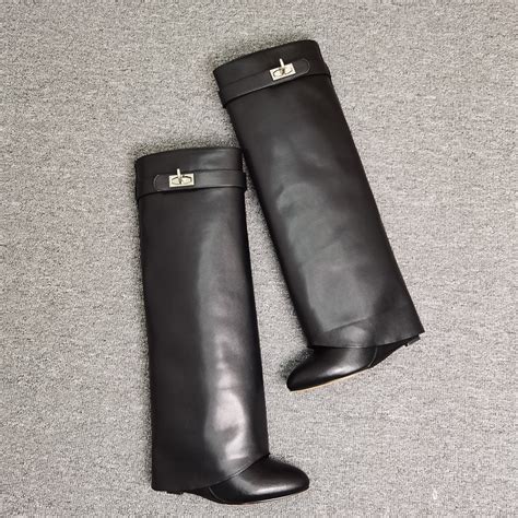 knockoff givenchy boots|Givenchy shark dupe boots.